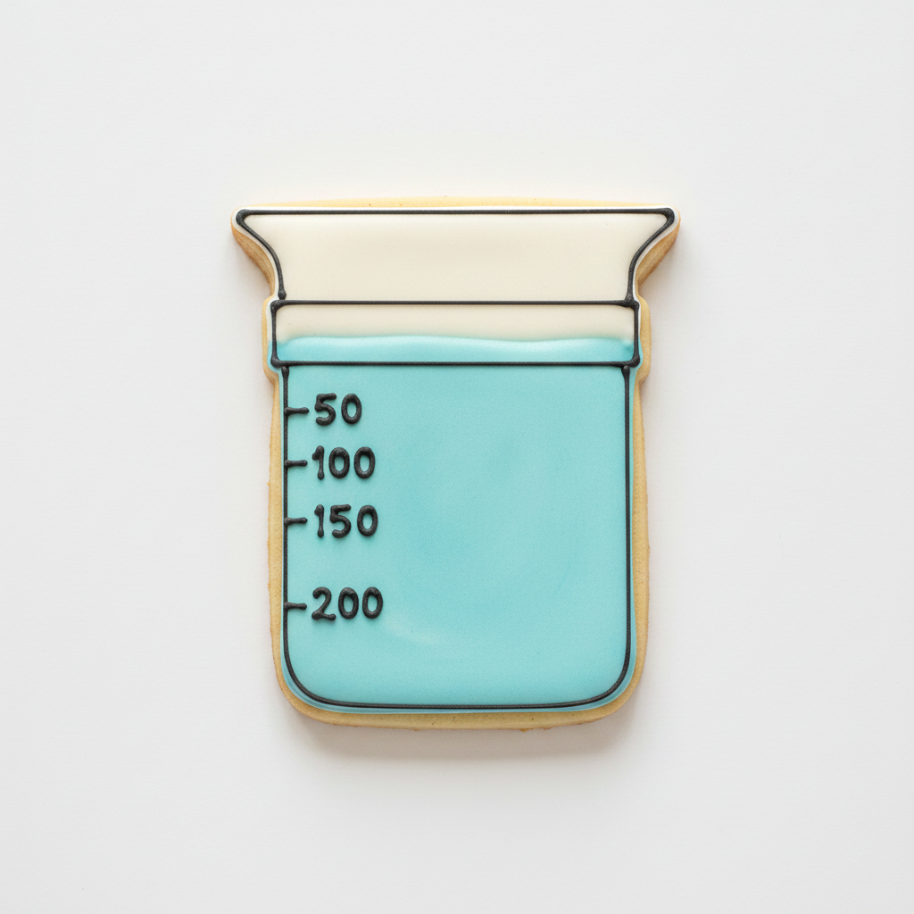 Beaker Cookie Cutter with Easy Push Design — photo 2