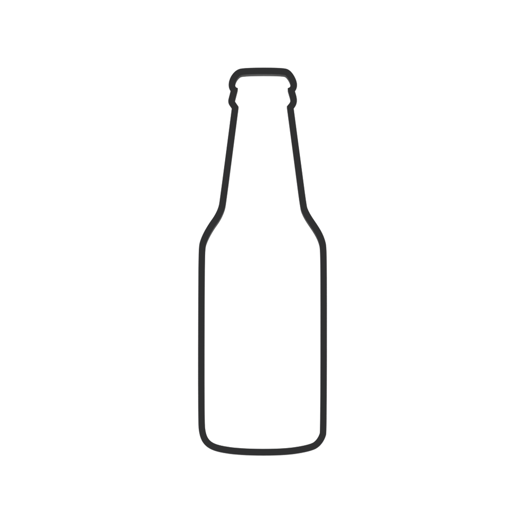 Beer Bottle Cookie Cutter with Easy Push Design — photo 3