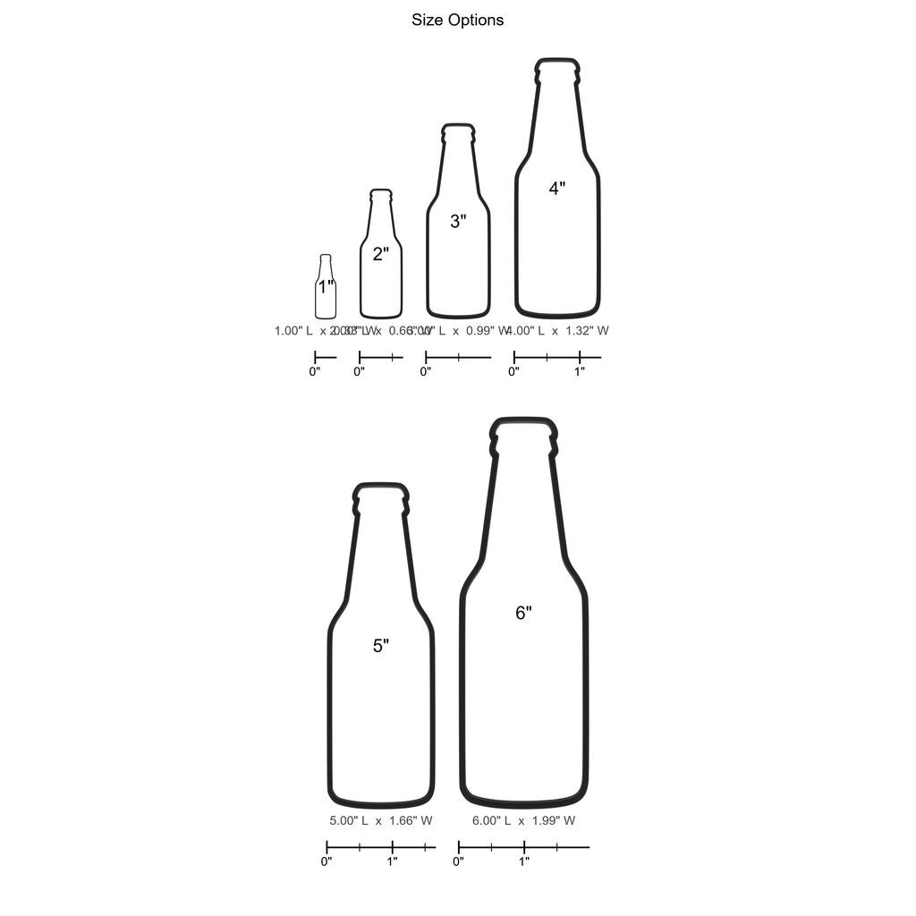 Beer Bottle Cookie Cutter with Easy Push Design — photo 5
