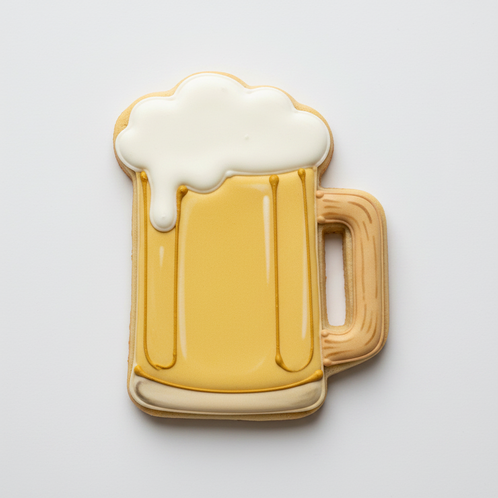 Beer Stein Mug Cookie Cutter with Easy Push Design — photo 2