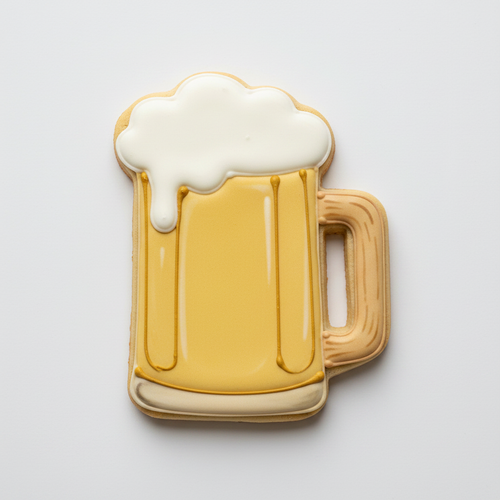 Beer Stein Mug Cookie Cutter with Easy Push Design — photo 2