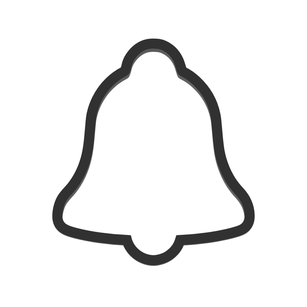 Bell Cookie Cutter with Easy Push Design — photo 3