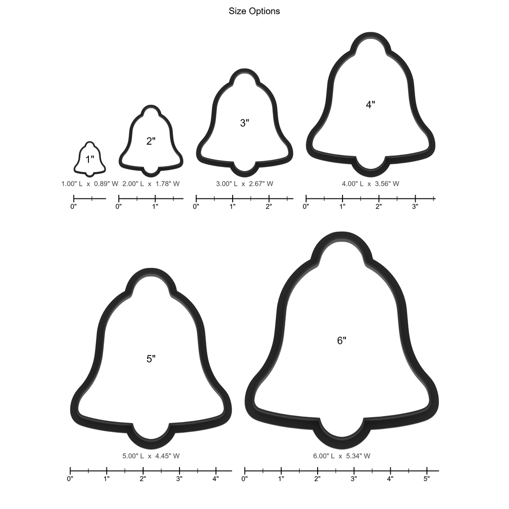 Bell Cookie Cutter with Easy Push Design — photo 5
