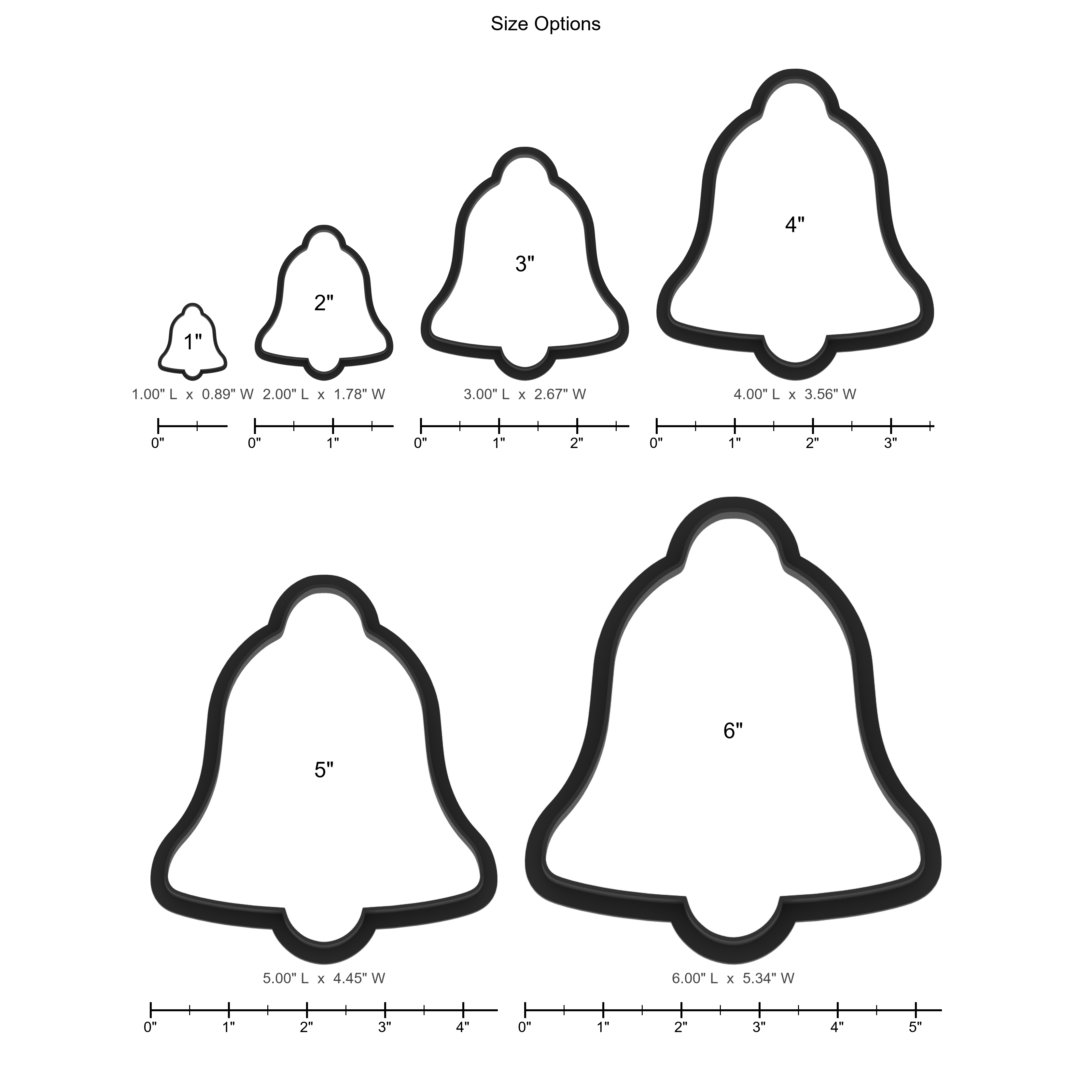 Bell Cookie Cutter with Easy Push Design — photo 5