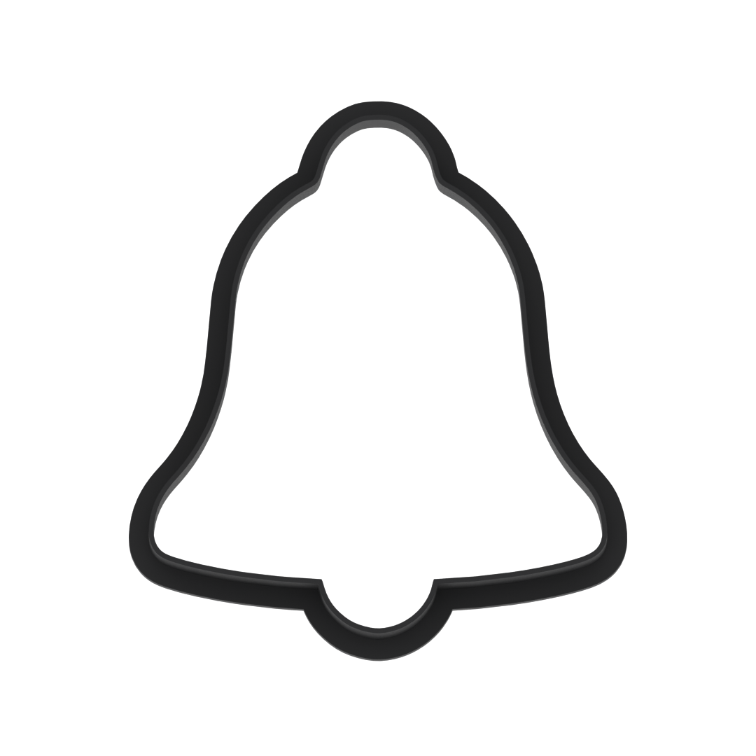 Bell Cookie Cutter with Easy Push Design — photo 6