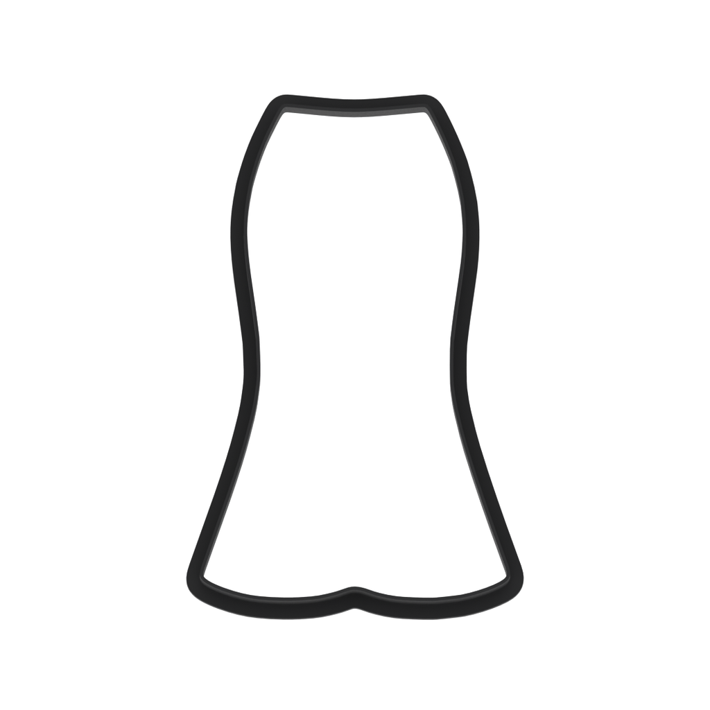 Bell Bottom Pants Cookie Cutter with Easy Push Design — photo 5