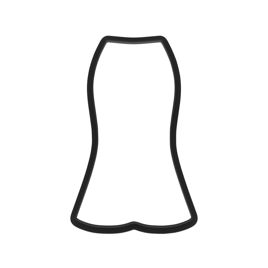 Bell Bottom Pants Cookie Cutter with Easy Push Design — photo 5