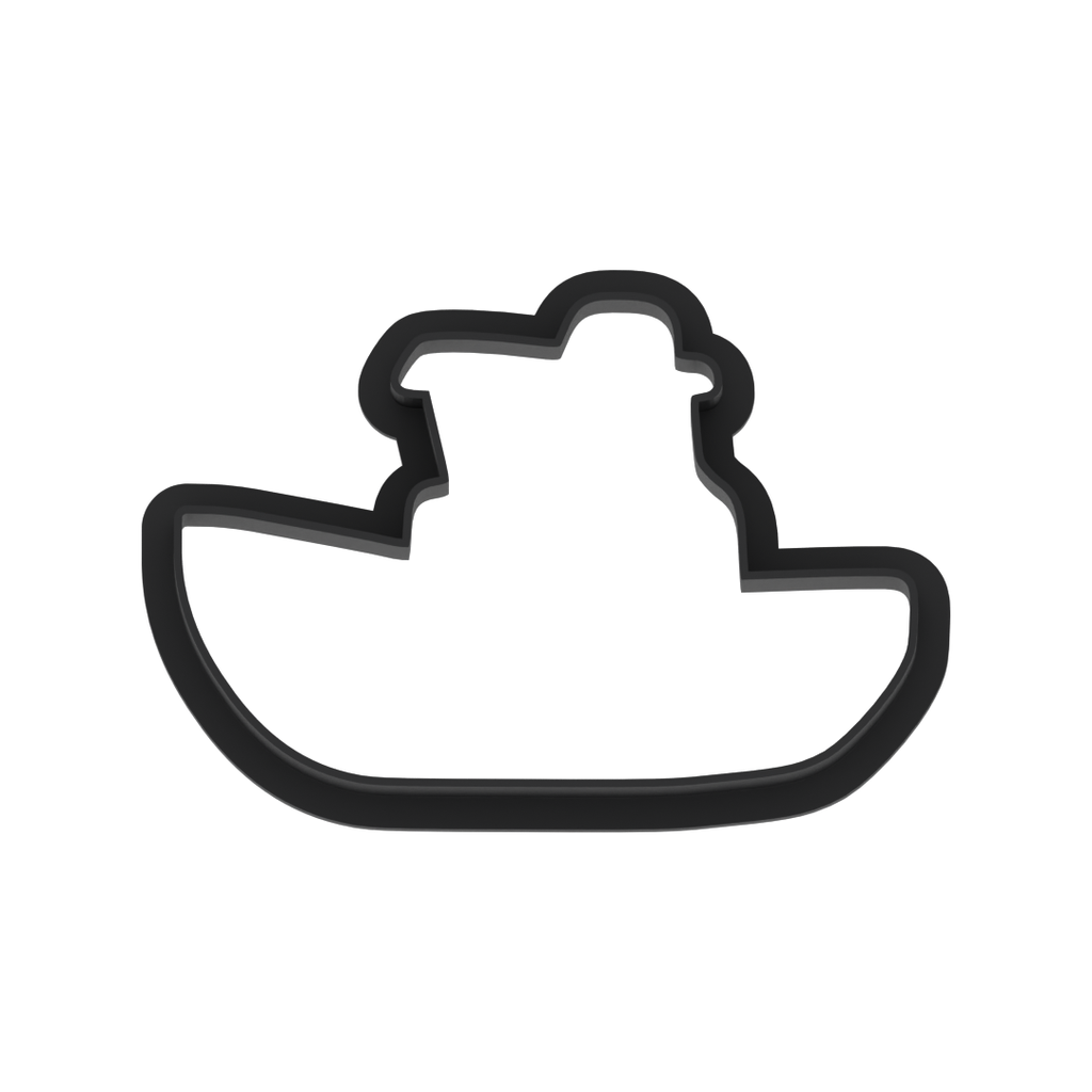 Boat Cookie Cutter with Easy Push Design — photo 6