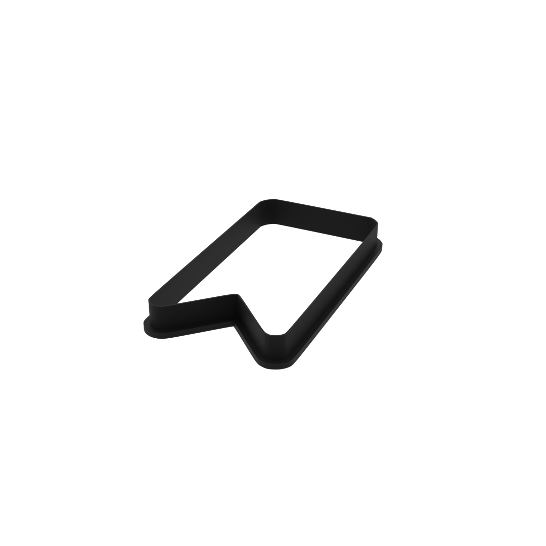 Bookmark Cookie Cutter with Easy Push Design — photo 4