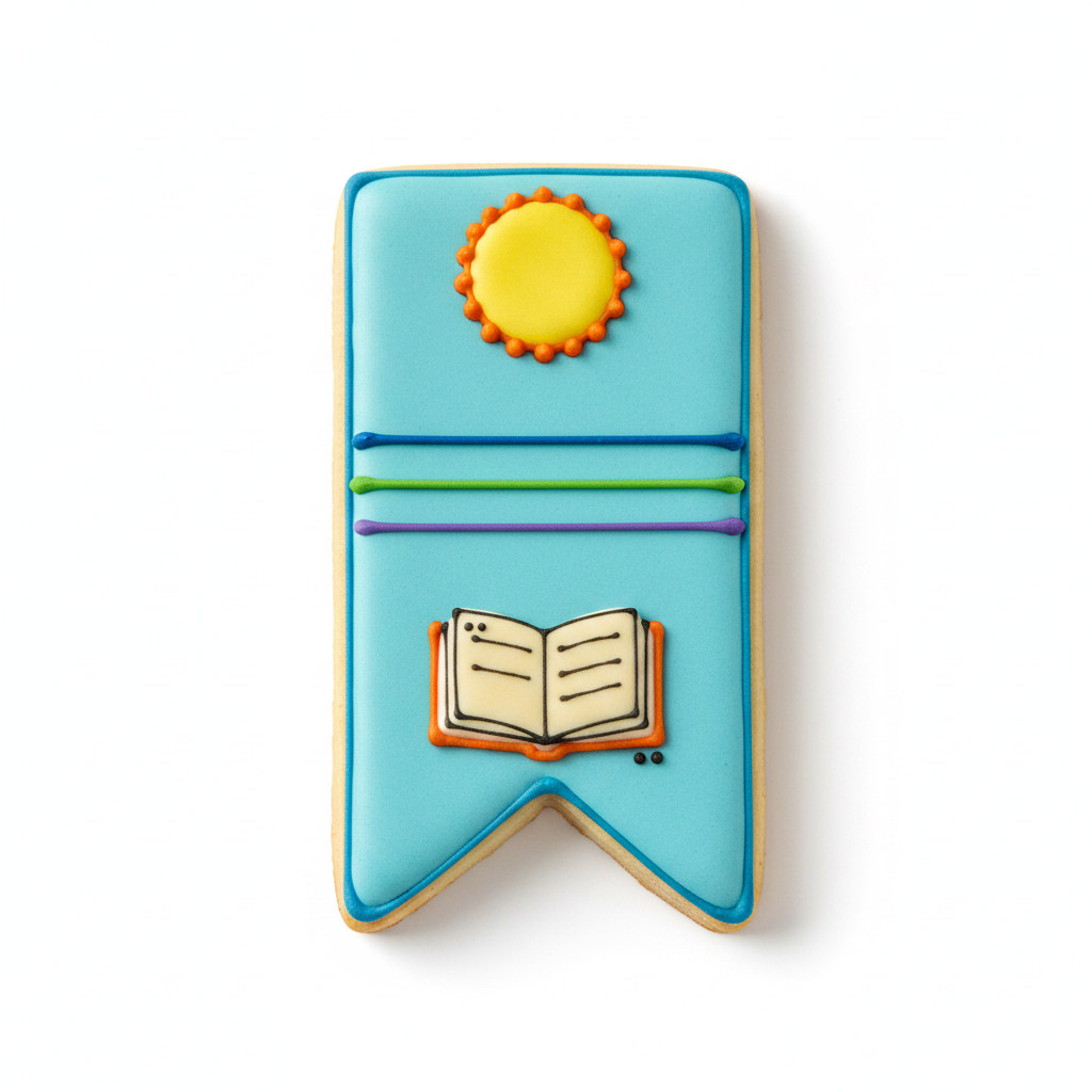 Bookmark Cookie Cutter with Easy Push Design — photo 2