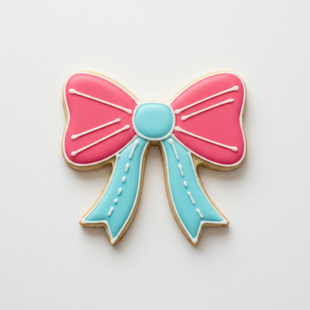 Bow Cookie Cutter with Easy Push Design — photo 2