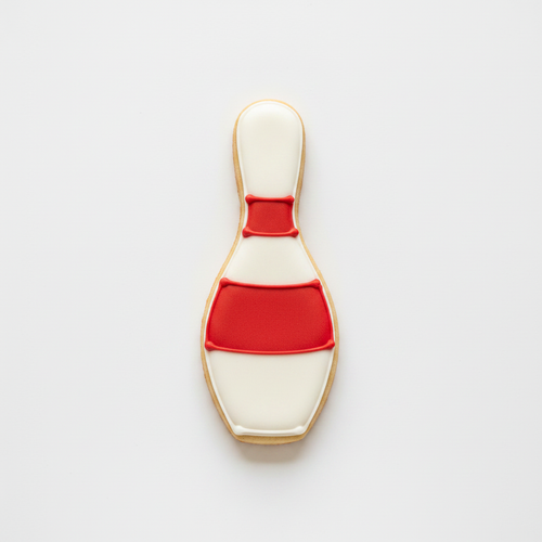 Bowling Pin Cookie Cutter with Easy Push Design — photo 2