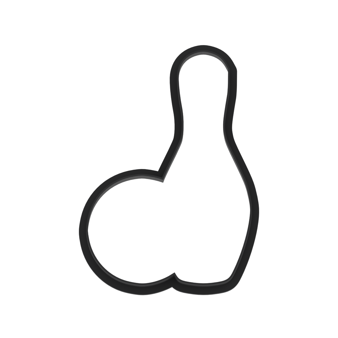 Bowling Pin And Ball Cookie Cutter with Easy Push Design — photo 6