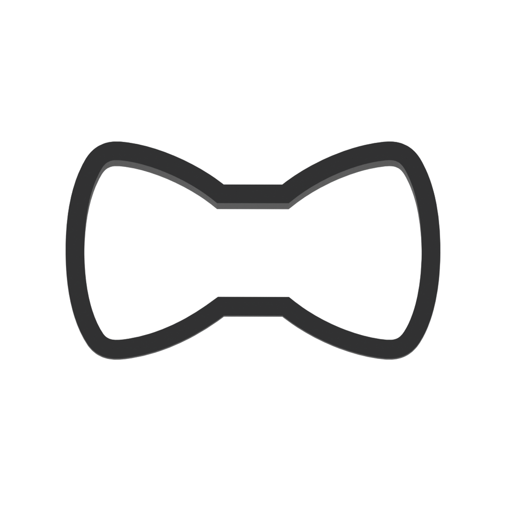 Bowtie Cookie Cutter with Easy Push Design — photo 3