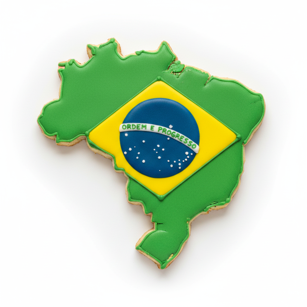 Brazil Cookie Cutter with Easy Push Design — photo 2