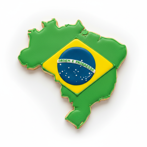Brazil Cookie Cutter with Easy Push Design — photo 2