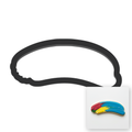 Brush Stroke Cookie Cutter with Easy Push Design — main photo