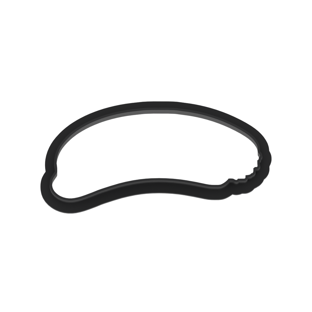 Brush Stroke Cookie Cutter with Easy Push Design — photo 5