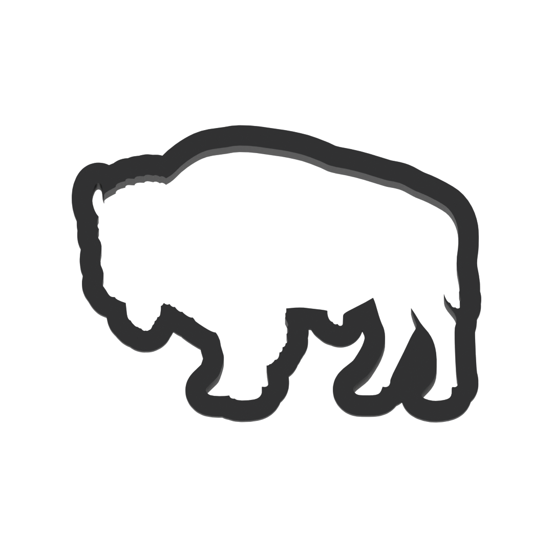 Buffalo Cookie Cutter with Easy Push Design — photo 3