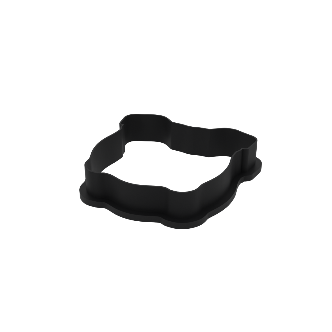 Bulldog Face Cookie Cutter with Easy Push Design — photo 4