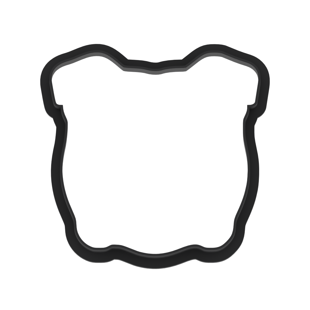 Bulldog Face Cookie Cutter with Easy Push Design — photo 5