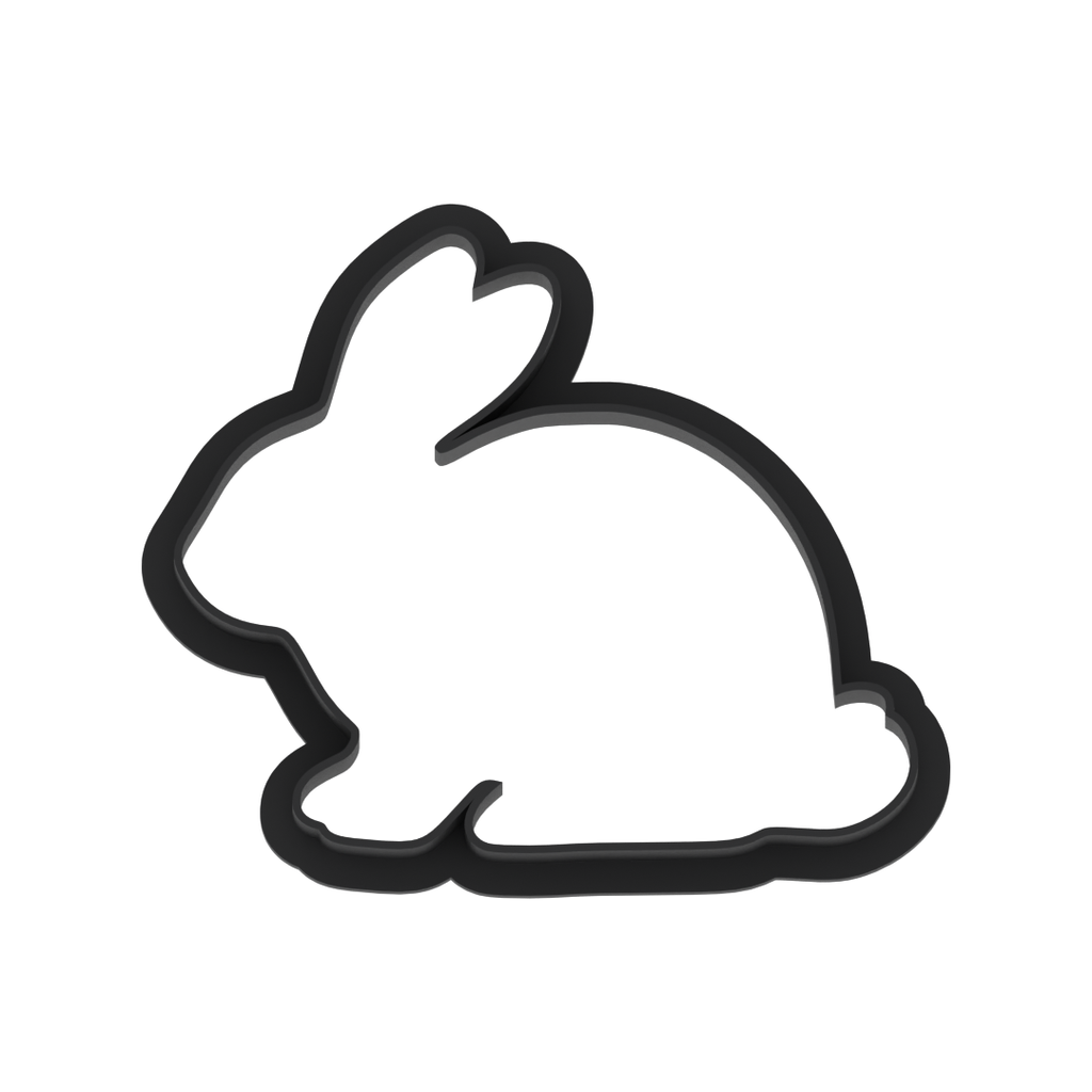 Bunny Rabbit Cookie Cutter with Easy Push Design — photo 6