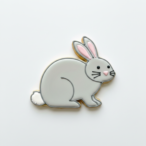 Bunny Rabbit Cookie Cutter with Easy Push Design — photo 2