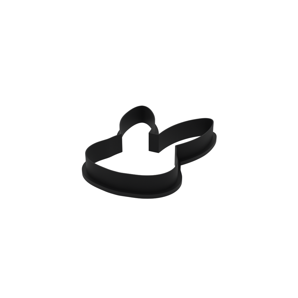 Bunny Rabbit Head Cookie Cutter with Easy Push Design — photo 4