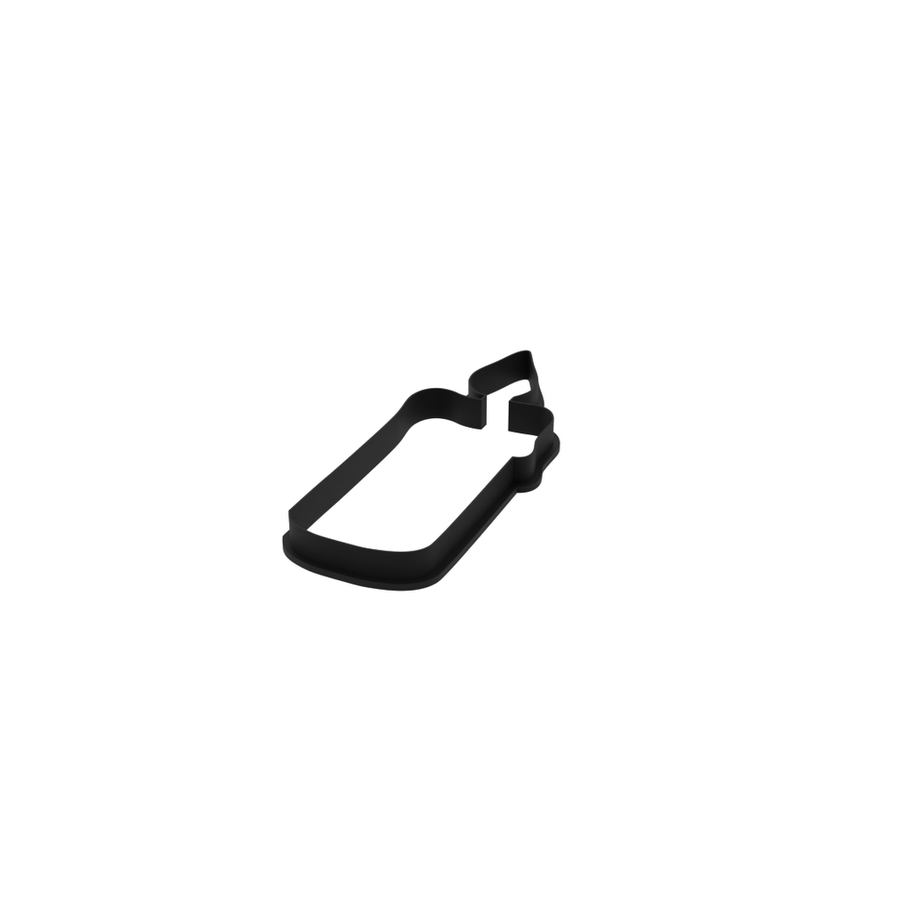 Burning Candle Cookie Cutter with Easy Push Design — photo 4