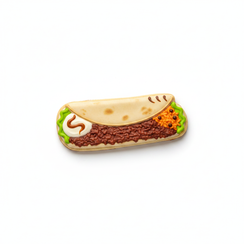 Burrito Cookie Cutter with Easy Push Design — photo 2