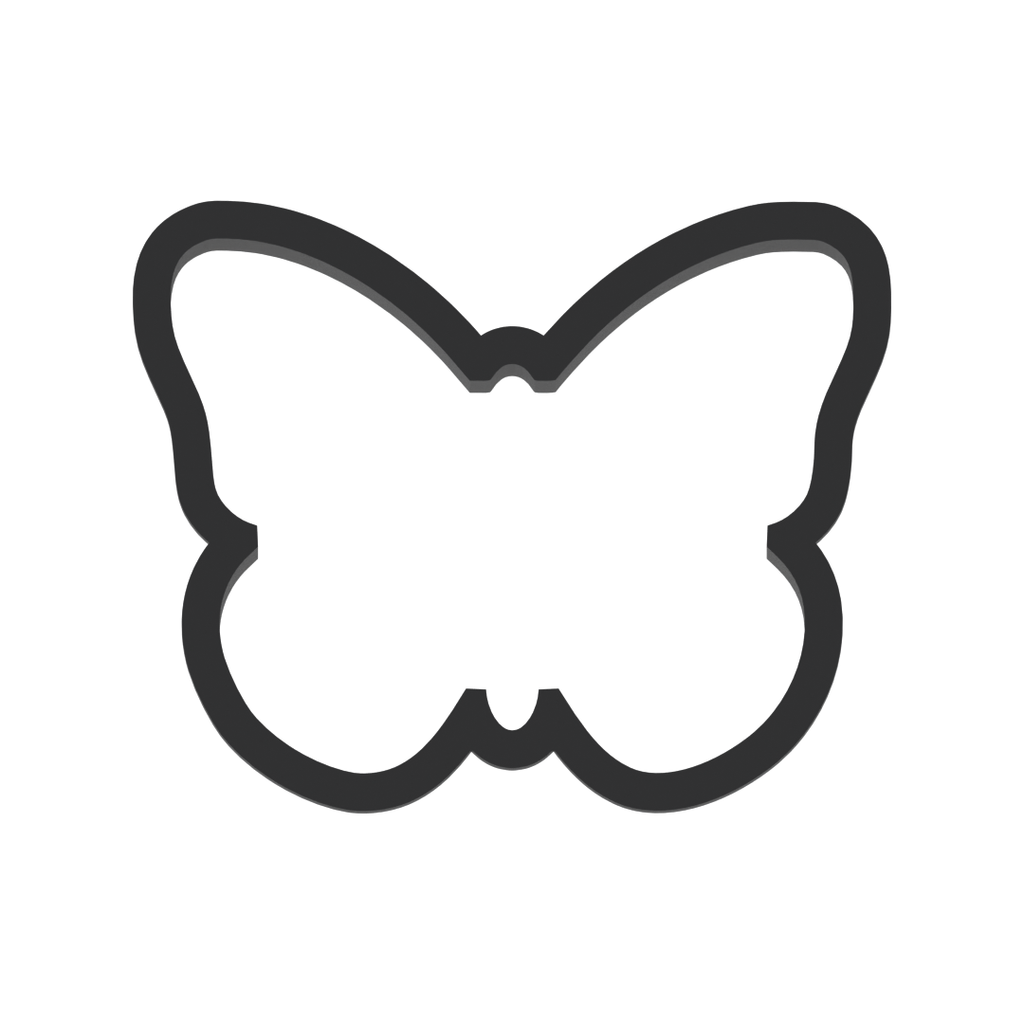 Butterfly Cookie Cutter with Easy Push Design — photo 3