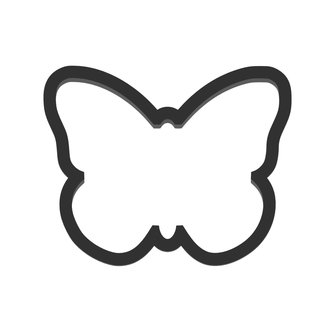 Butterfly Cookie Cutter with Easy Push Design — photo 3