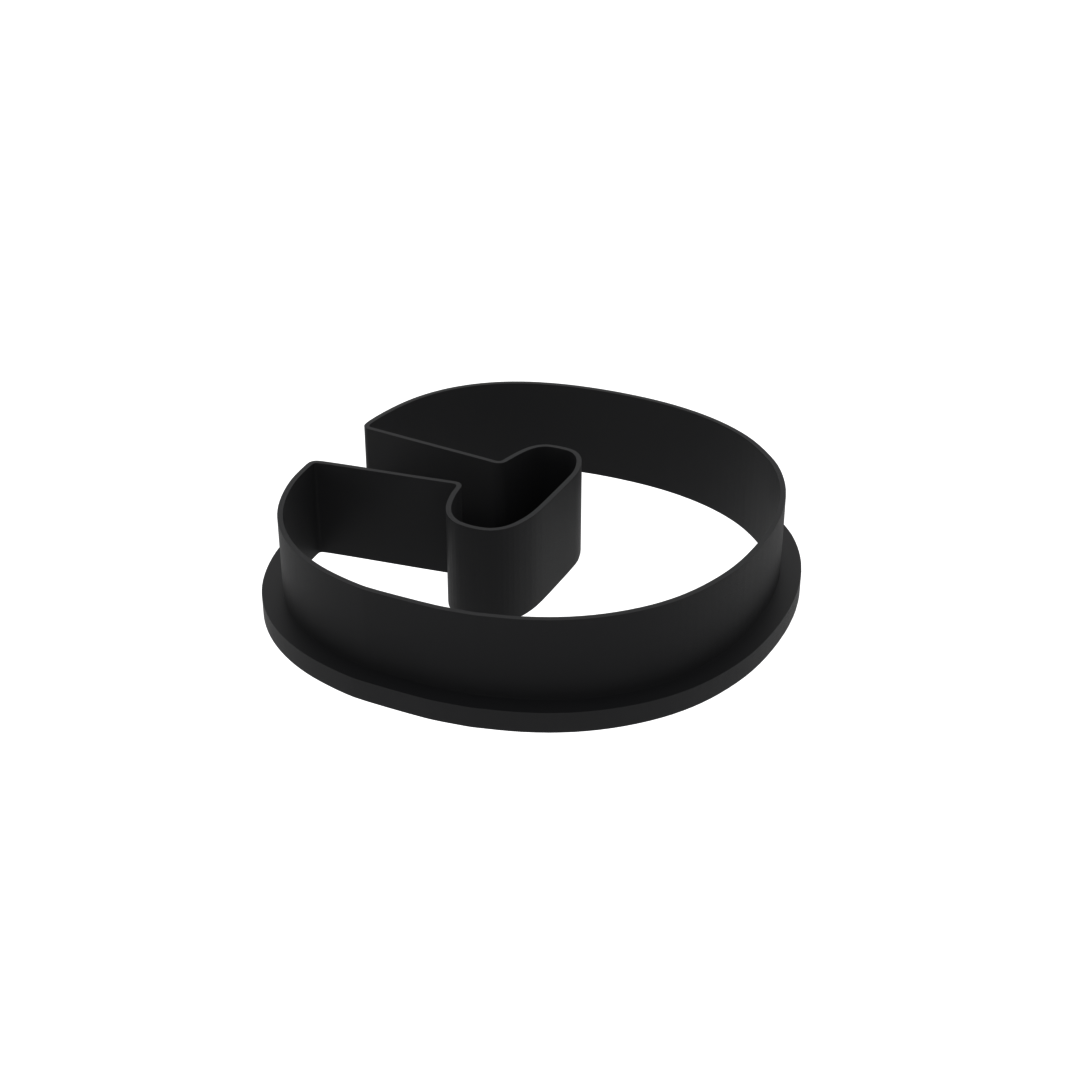 c Lowercase Block Letter Cookie Cutter with Easy Push Design — photo 4