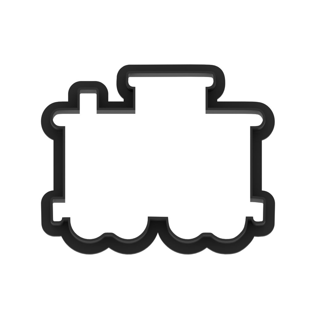 Caboose Cookie Cutter with Easy Push Design — photo 5