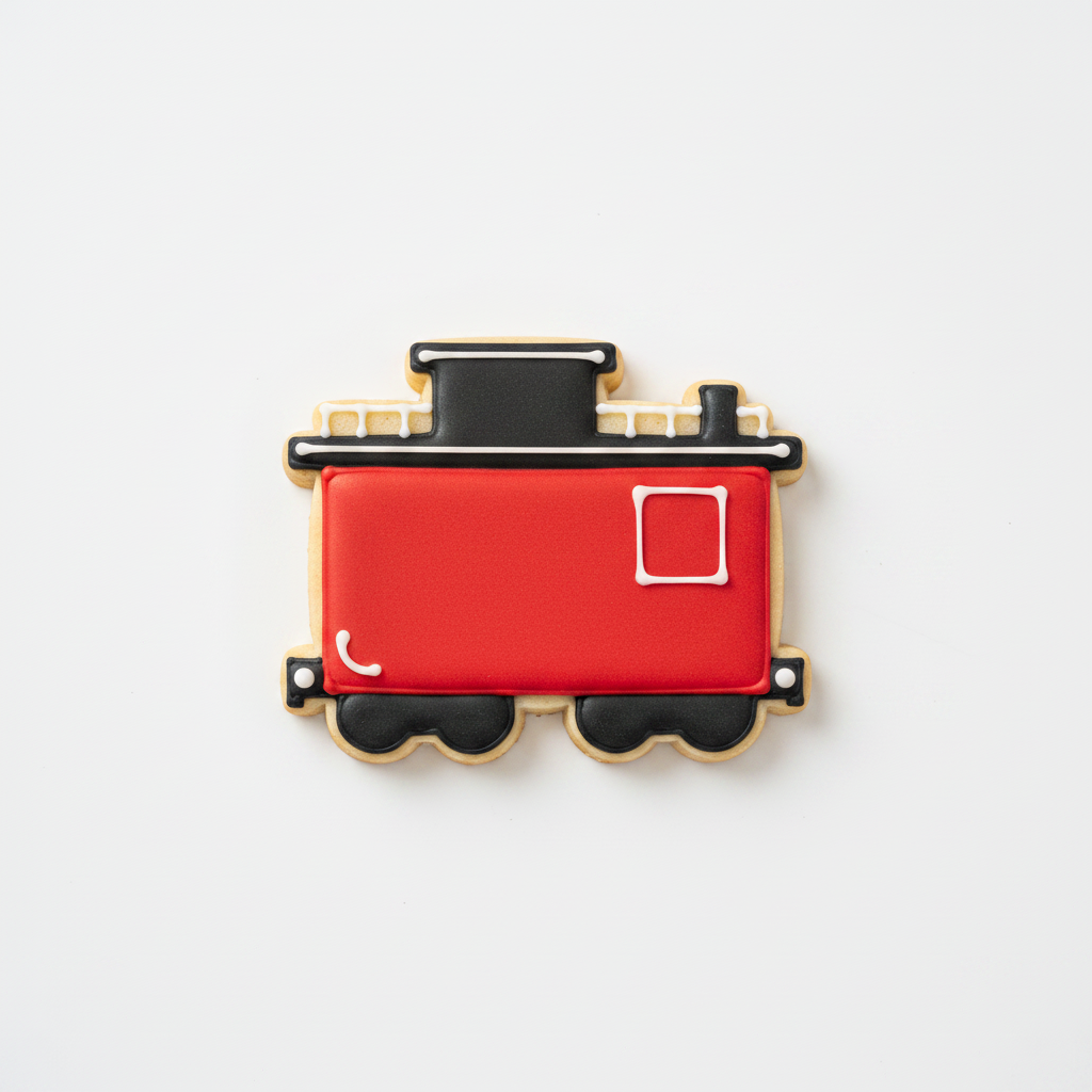 Caboose Cookie Cutter with Easy Push Design — photo 2