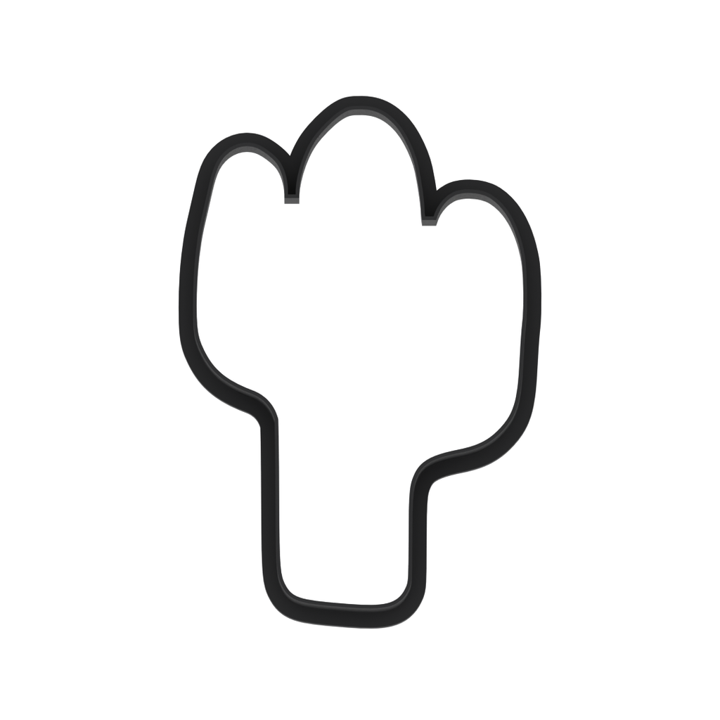 Cactus Cookie Cutter with Easy Push Design — photo 5