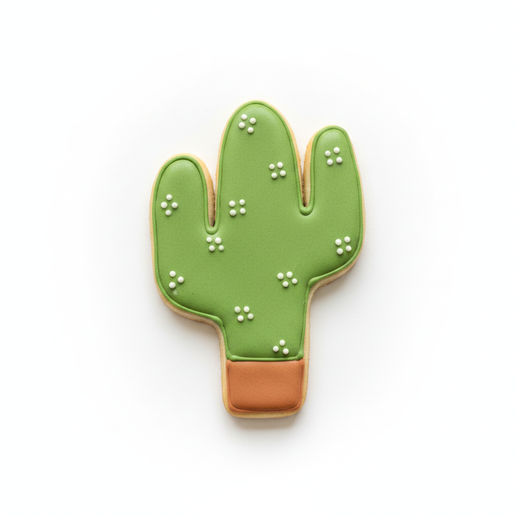 Cactus Cookie Cutter with Easy Push Design — photo 2