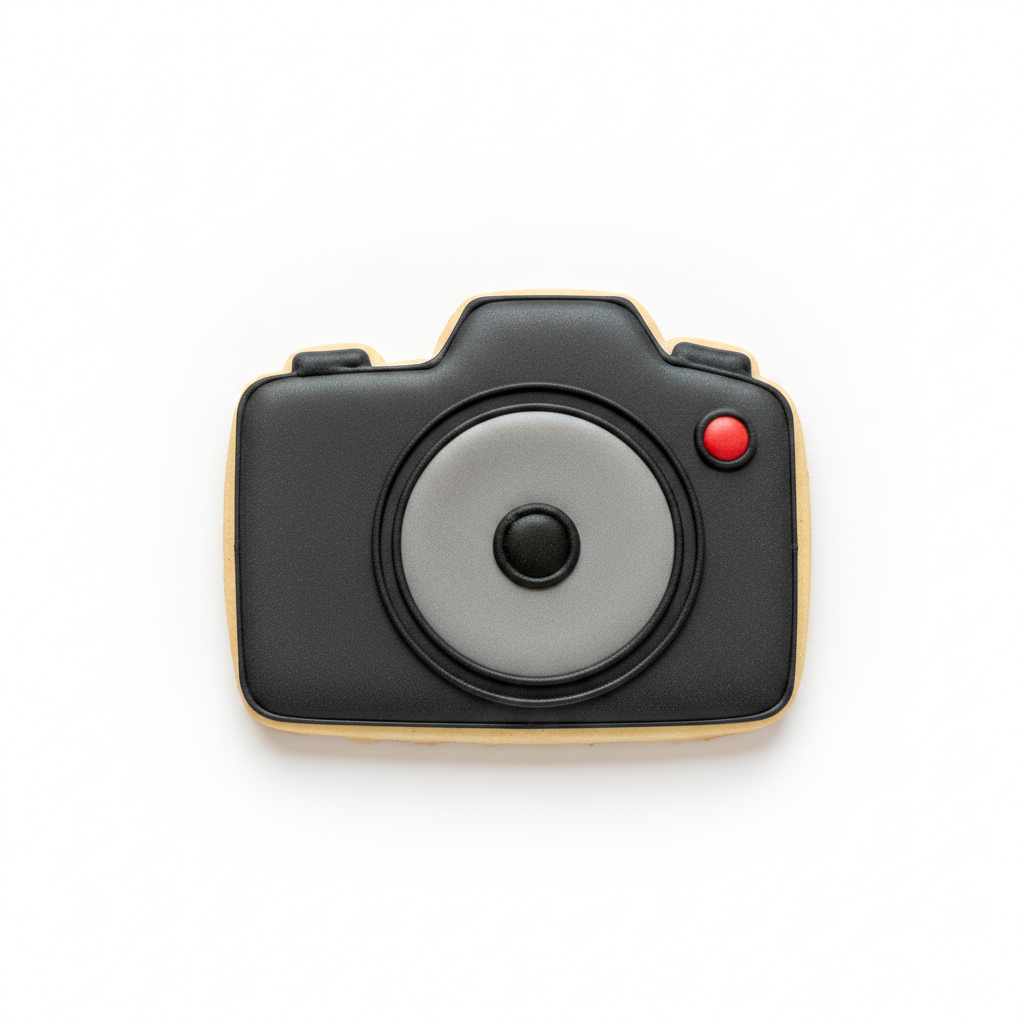 Camera Cookie Cutter with Easy Push Design — photo 2