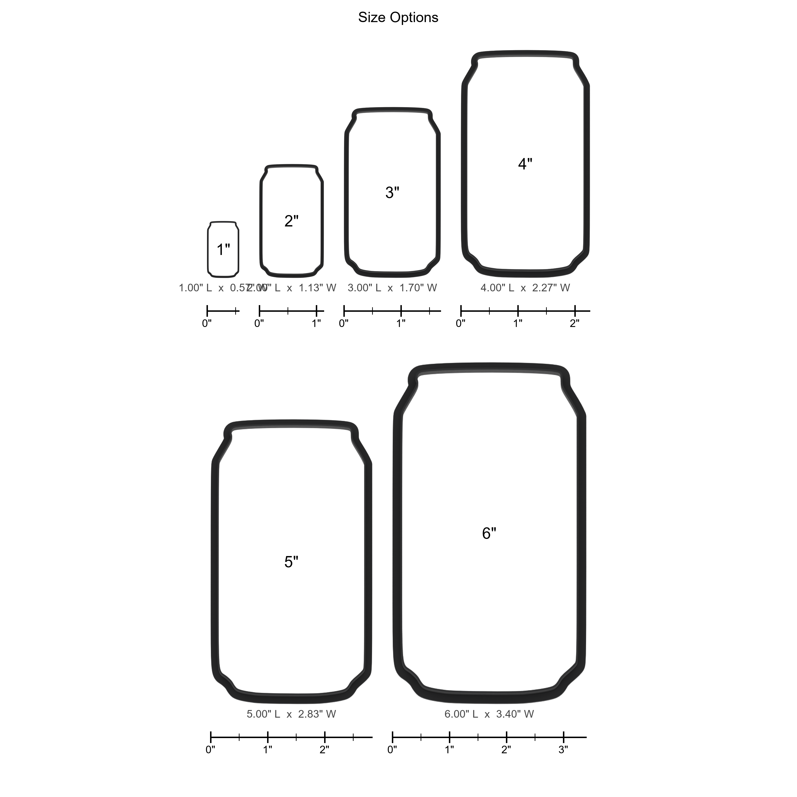 Can Beer Cookie Cutter with Easy Push Design — photo 5