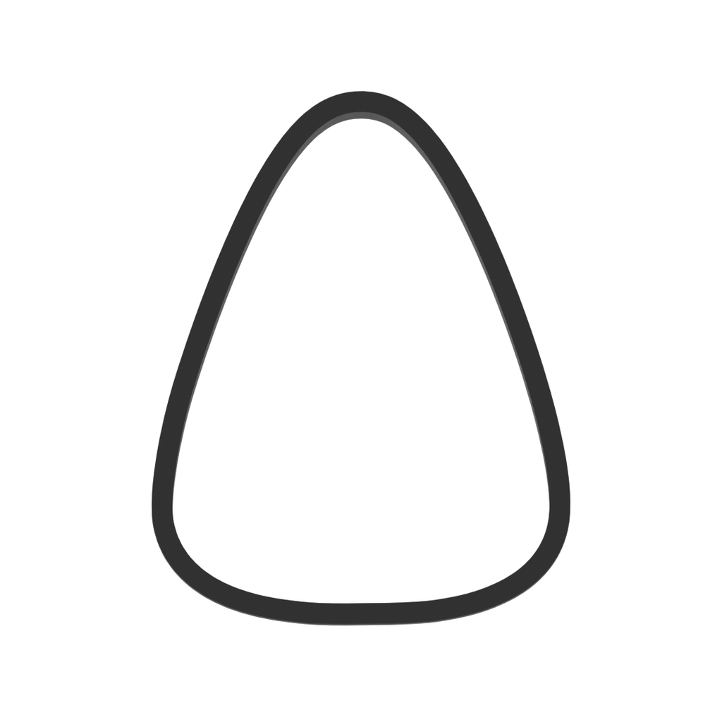 Candy Corn Cookie Cutter with Easy Push Design — photo 3