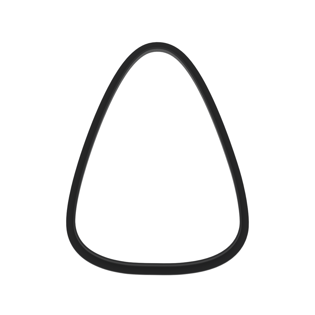 Candy Corn Cookie Cutter with Easy Push Design — photo 5
