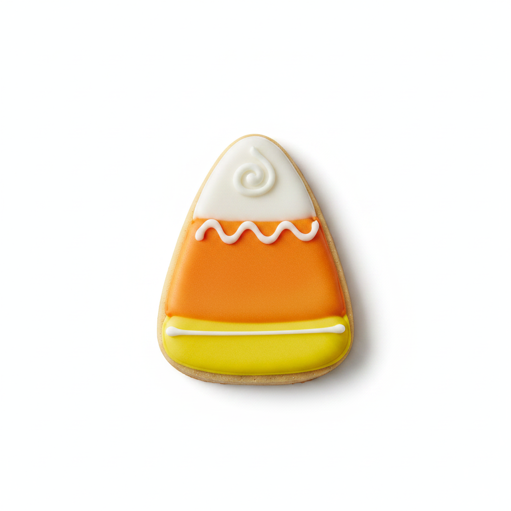Candy Corn Cookie Cutter with Easy Push Design — photo 2
