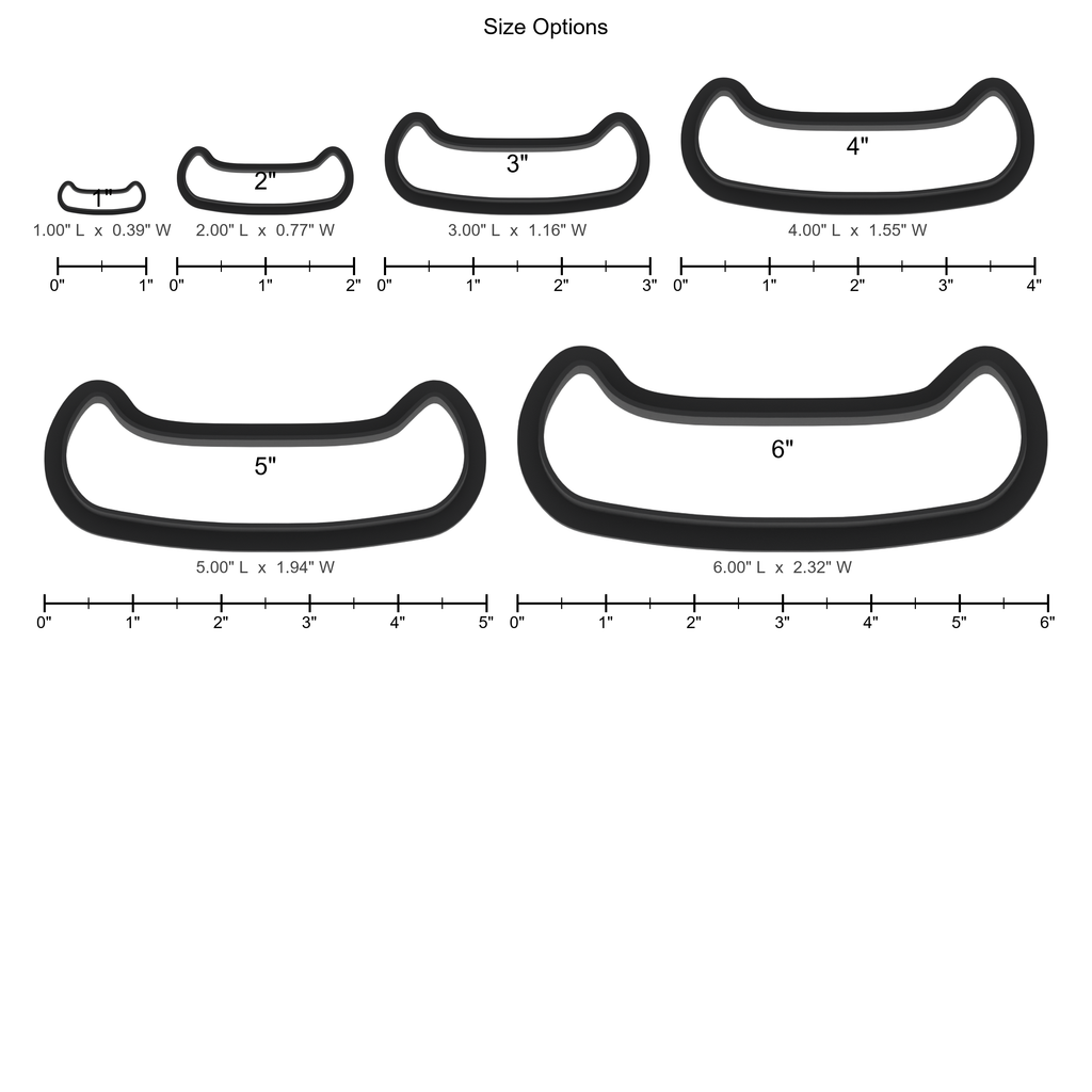 Canoe Raft Cookie Cutter with Easy Push Design — photo 5