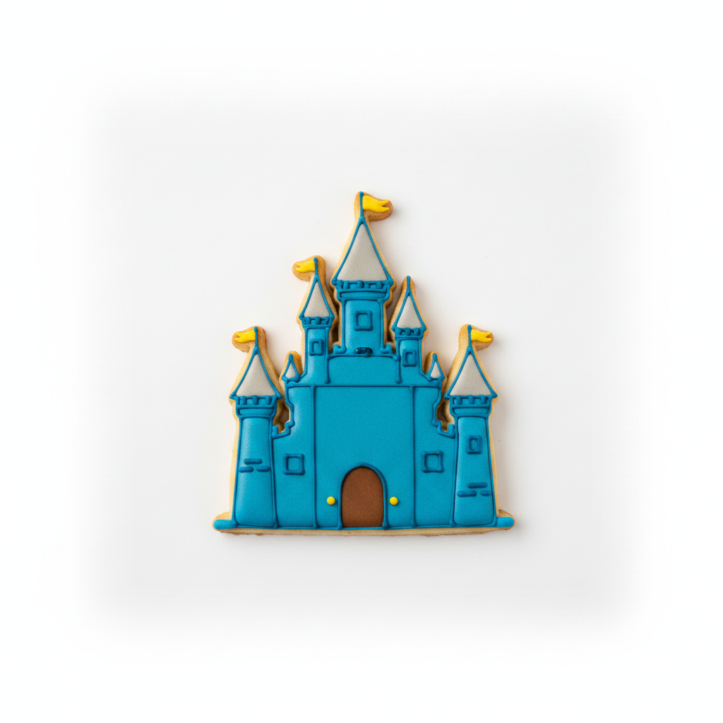 Castle Cookie Cutter with Easy Push Design — photo 2