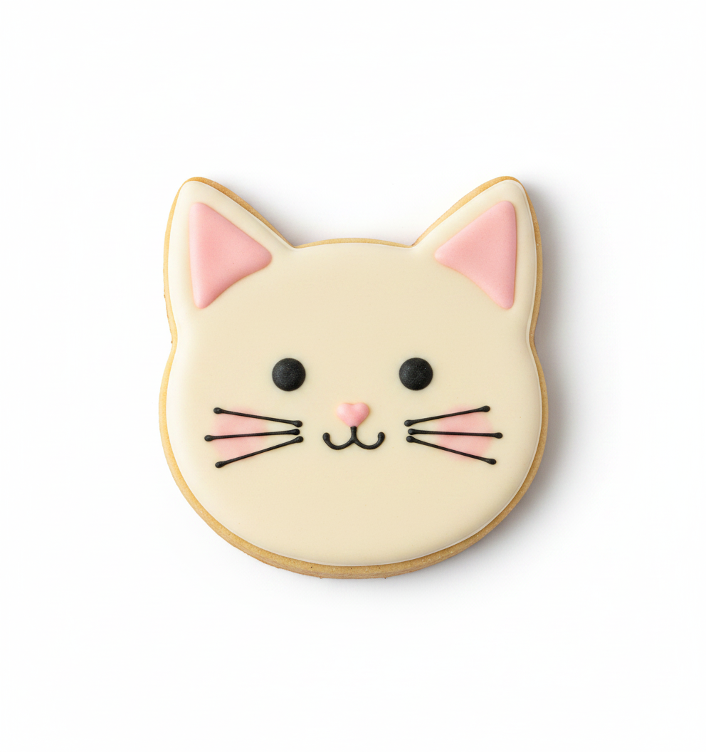 Cathead Cookie Cutter with Easy Push Design — photo 2