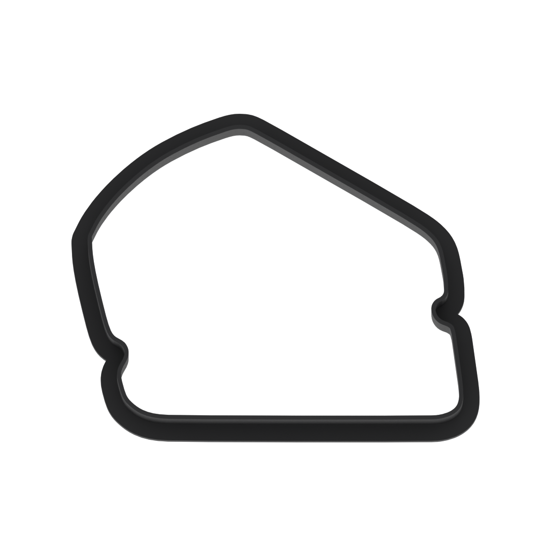 Cheese Wedge Cookie Cutter with Easy Push Design — photo 6