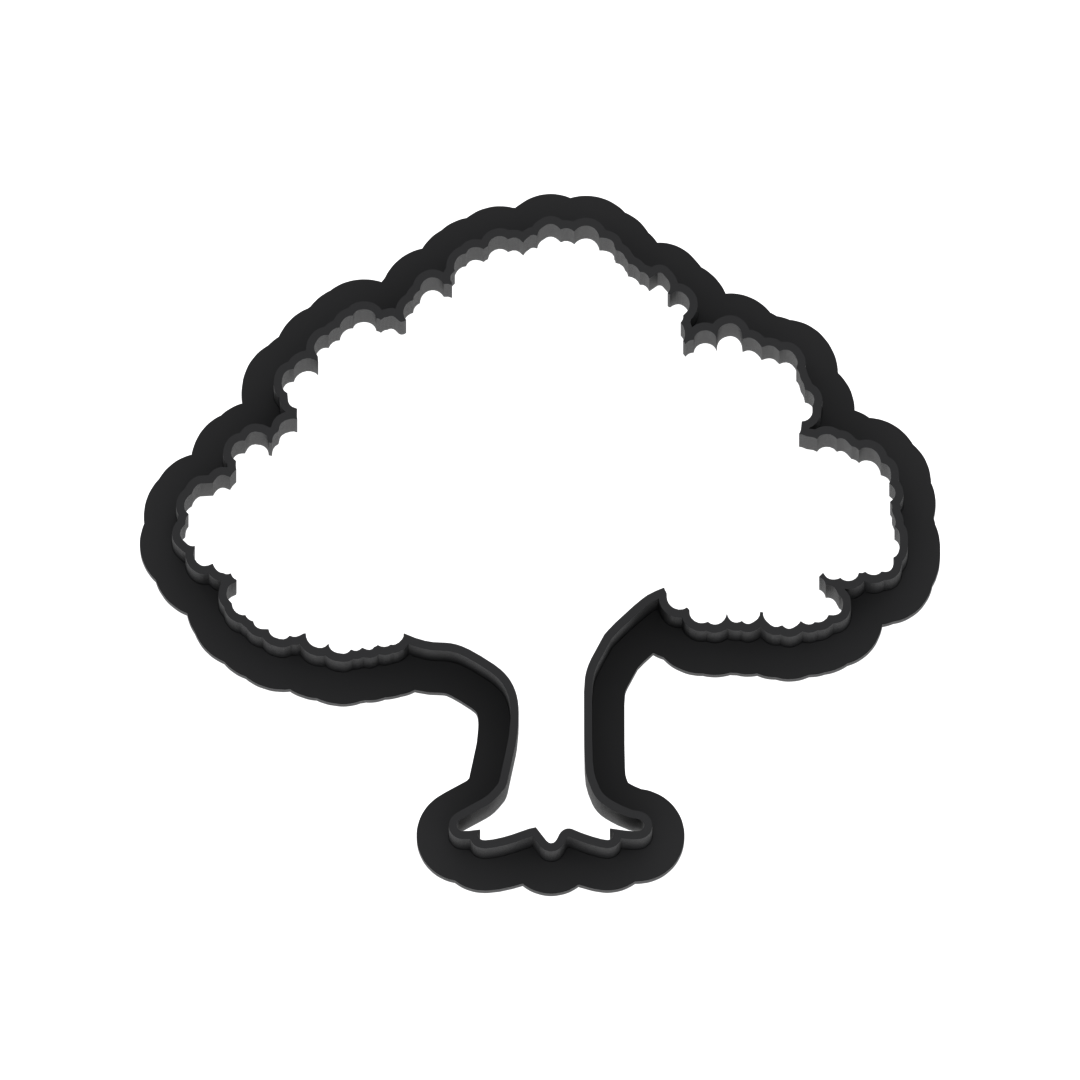 Cherry Blossom Tree Cookie Cutter with Easy Push Design — photo 6