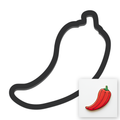 Chilli Pepper Cookie Cutter with Easy Push Design — main photo
