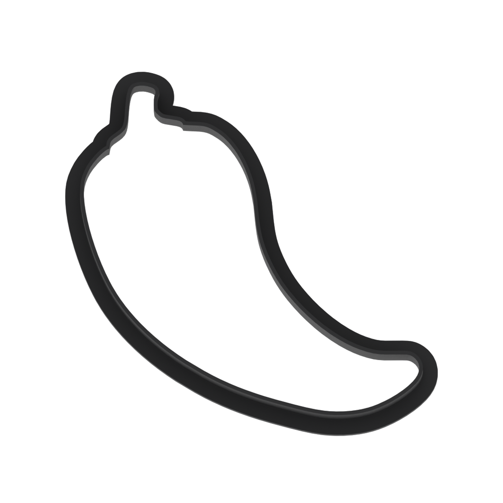 Chilli Pepper Cookie Cutter with Easy Push Design — photo 5