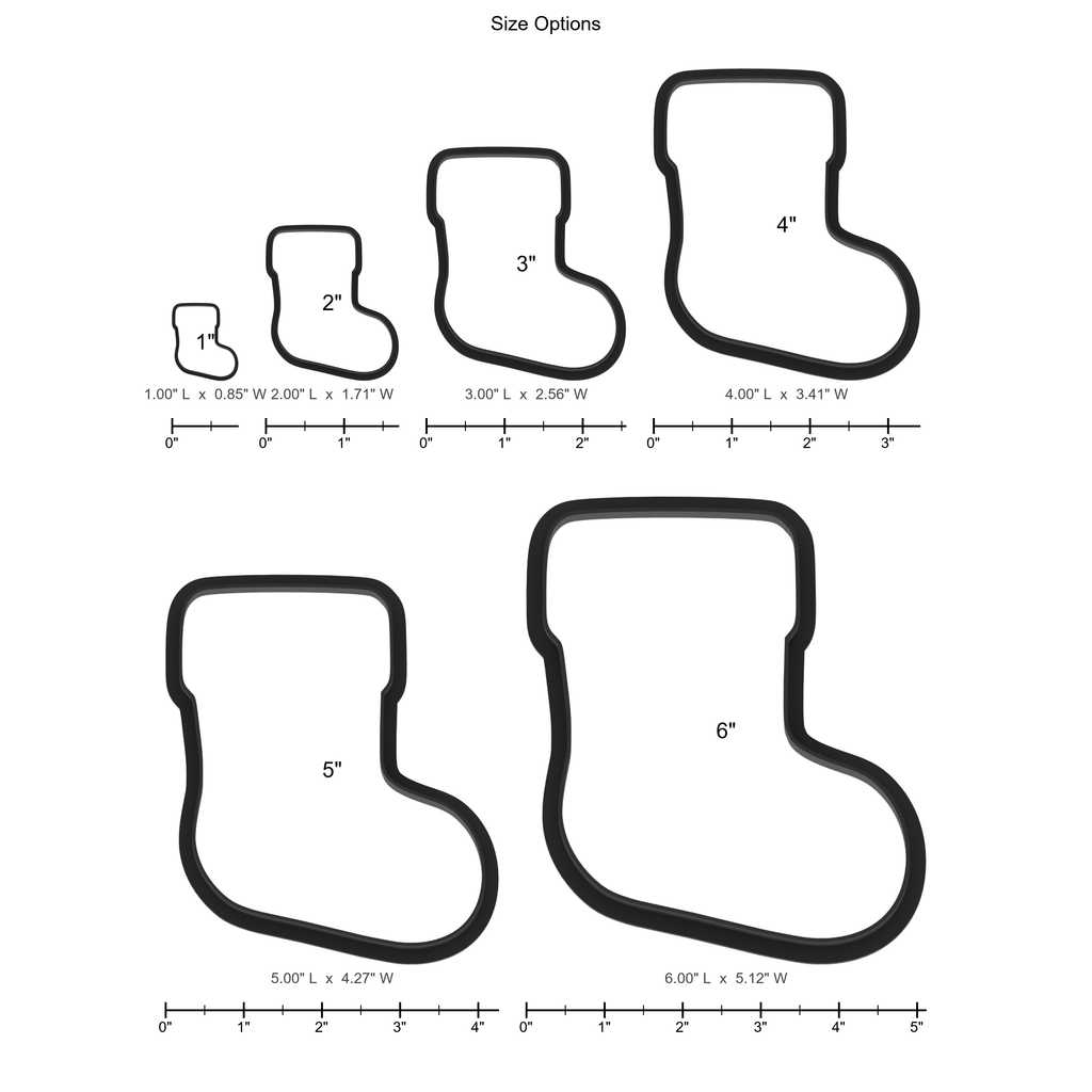 Christmas Stocking Cookie Cutter with Easy Push Design — photo 5